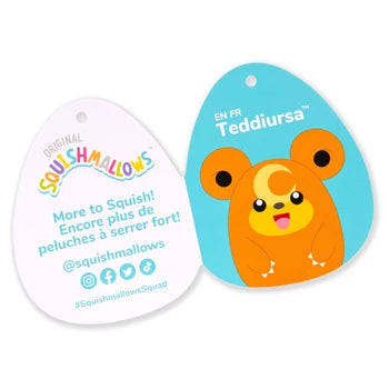 Squishmallows Teddiursa 35cm Pokémon