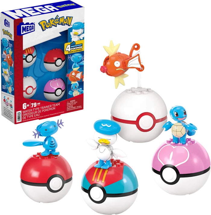 Mega Pokémon Typ Wasser Set