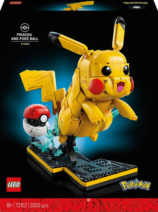 Pikachu und Pokéball Lego Pokémon