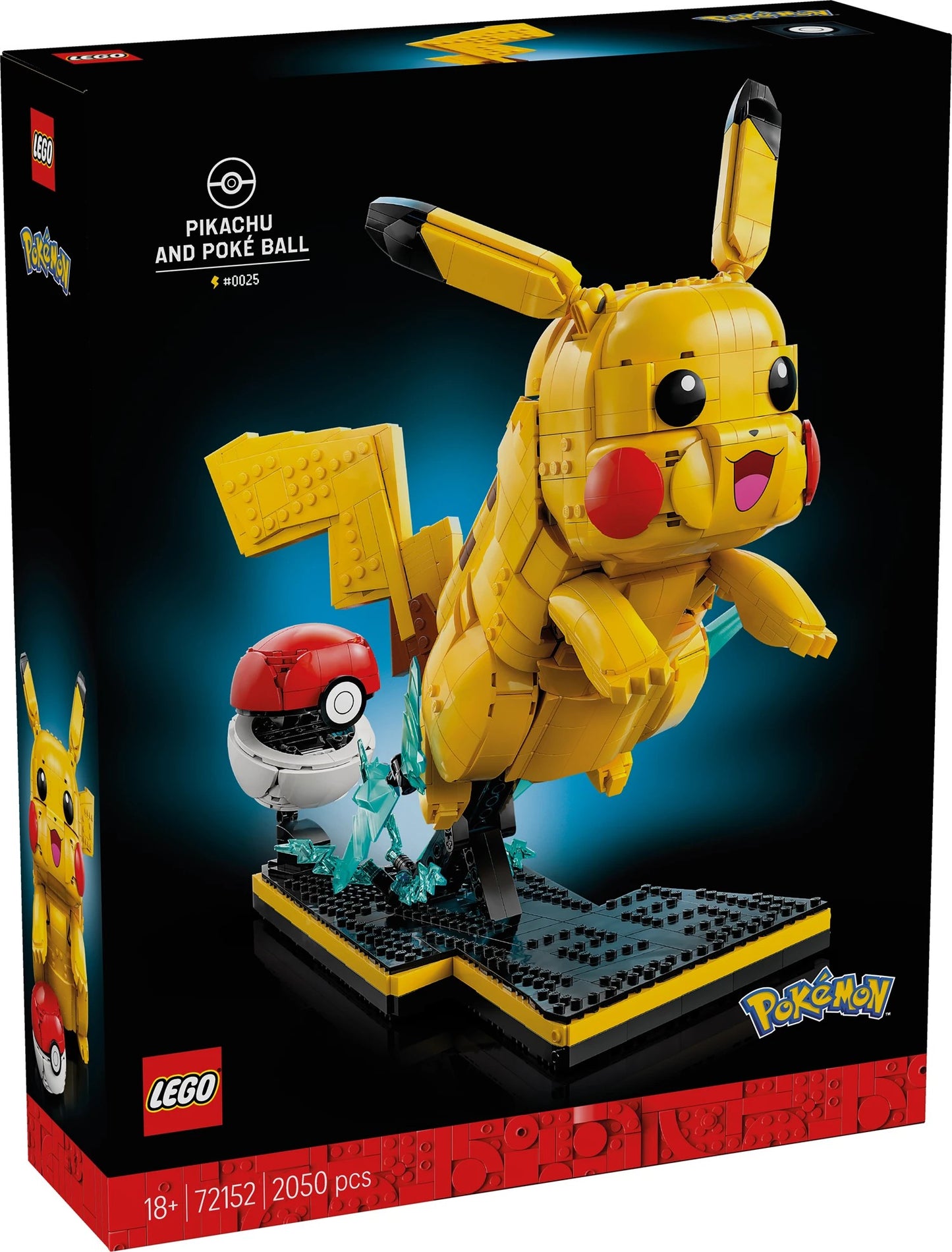 Pikachu und Pokéball Lego Pokémon
