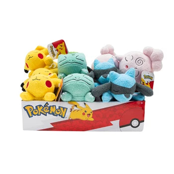 Pokémon Plüsch schlafend 12 cm assortiert