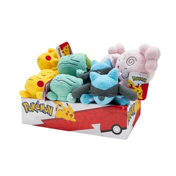 Pokémon Plüsch schlafend 12 cm assortiert