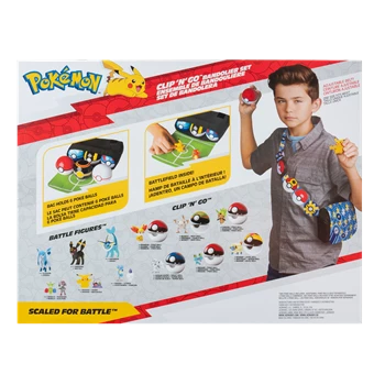 Pokémon Clip 'N' Go  Bandolier Set Flottball