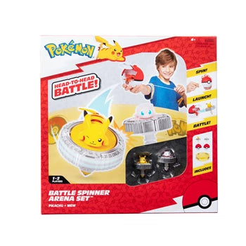 Pokémon Battle Spinner Arena Set mit Pikachu und Mew