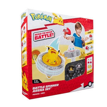 Pokémon Battle Spinner Arena Set mit Pikachu und Mew